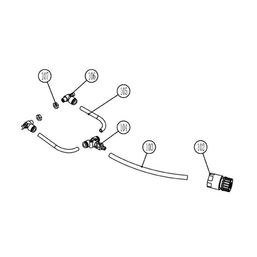 Форсунка и шланг Champion CP350